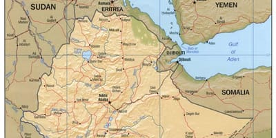 Bản đồ của Ethiopia cơ quan lập bản đồ trang web