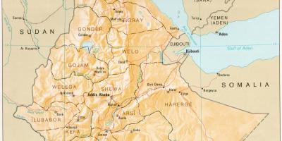 Lâu đời nhất Ethiopia bản đồ